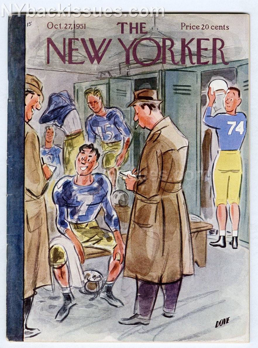 New Yorker magazine October 27 1951 Lord Duveen Emily Hahn Janet Flanner