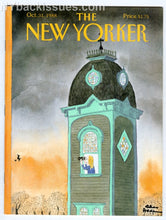 Load image into Gallery viewer, New Yorker magazine October 31 1988 Charles Addams house tower Halloween witch
