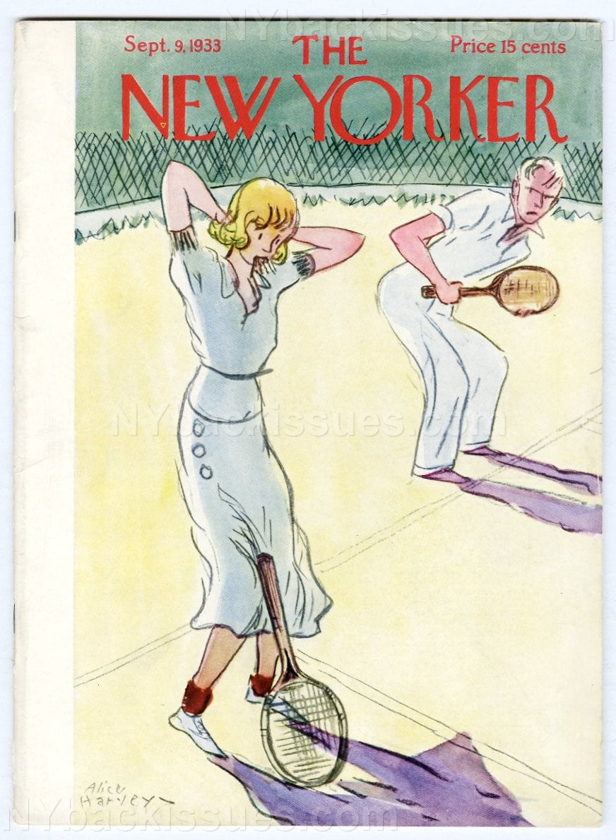 New Yorker magazine September 9 1933 Frank Sullivan James Thurber