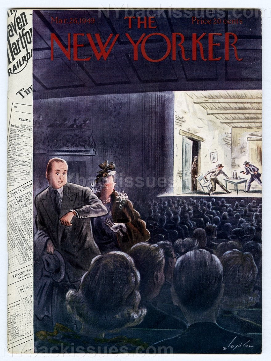 New Yorker magazine March 26 1949 Hortense Calisher James Thurber Lillian Ross