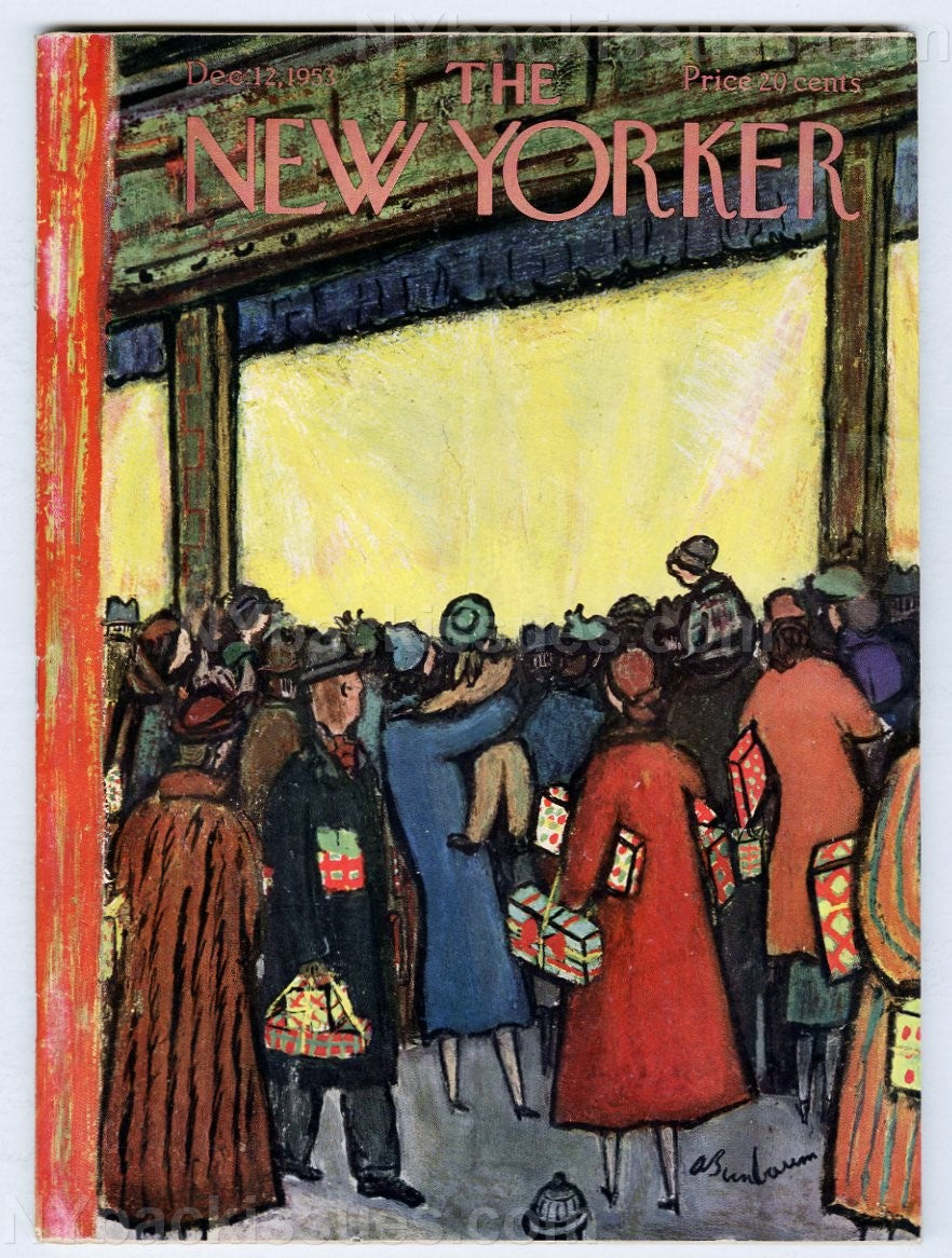 New Yorker magazine December 12 1953 John Cheever The Sorrows of Gin 1st edition MoMA