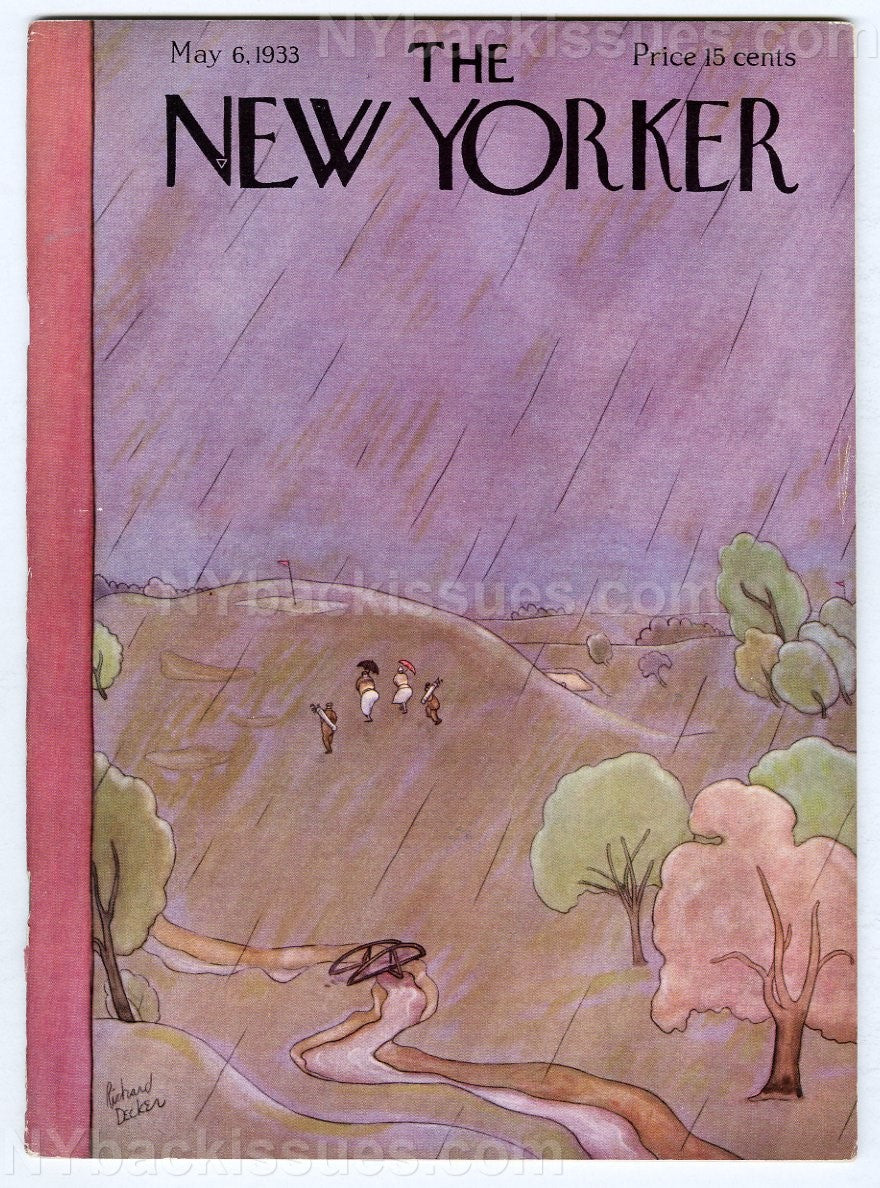 New Yorker magazine May 6 1933 Louise Bogan Ring Lardner Robert Benchley VF