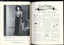 Load image into Gallery viewer, New Yorker magazine November 6 1937 John Cheever Victoria Lincoln Charles Addams
