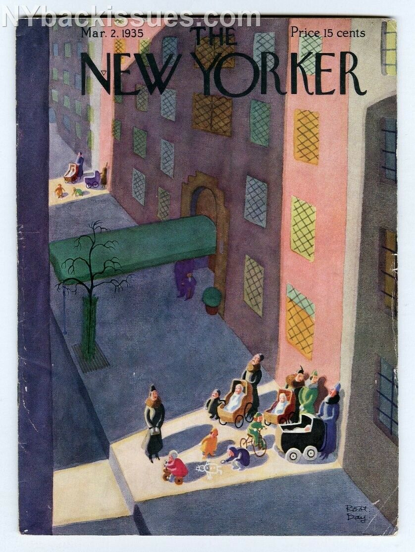 New Yorker magazine March 2 1935 James Thurber James Reid Parker