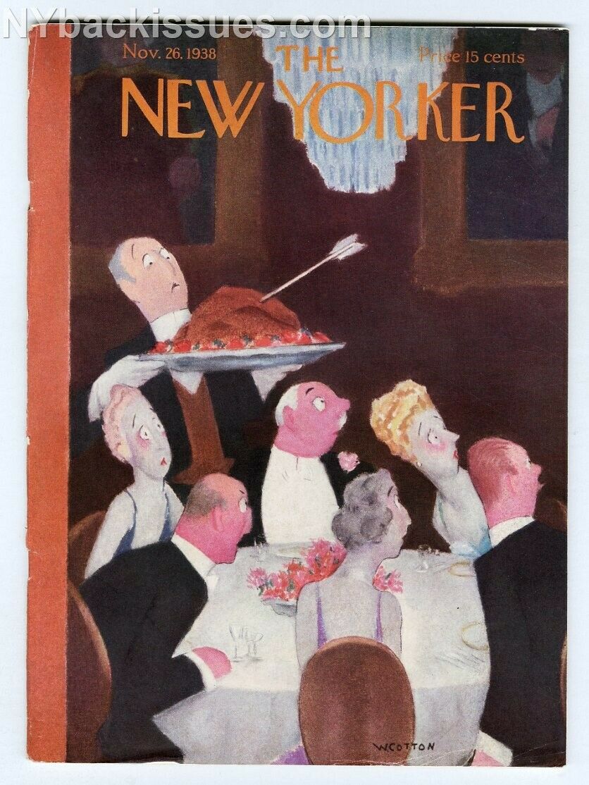 New Yorker magazine November 26 1938 John O'Hara Pal Joey Kay Boyle FINE