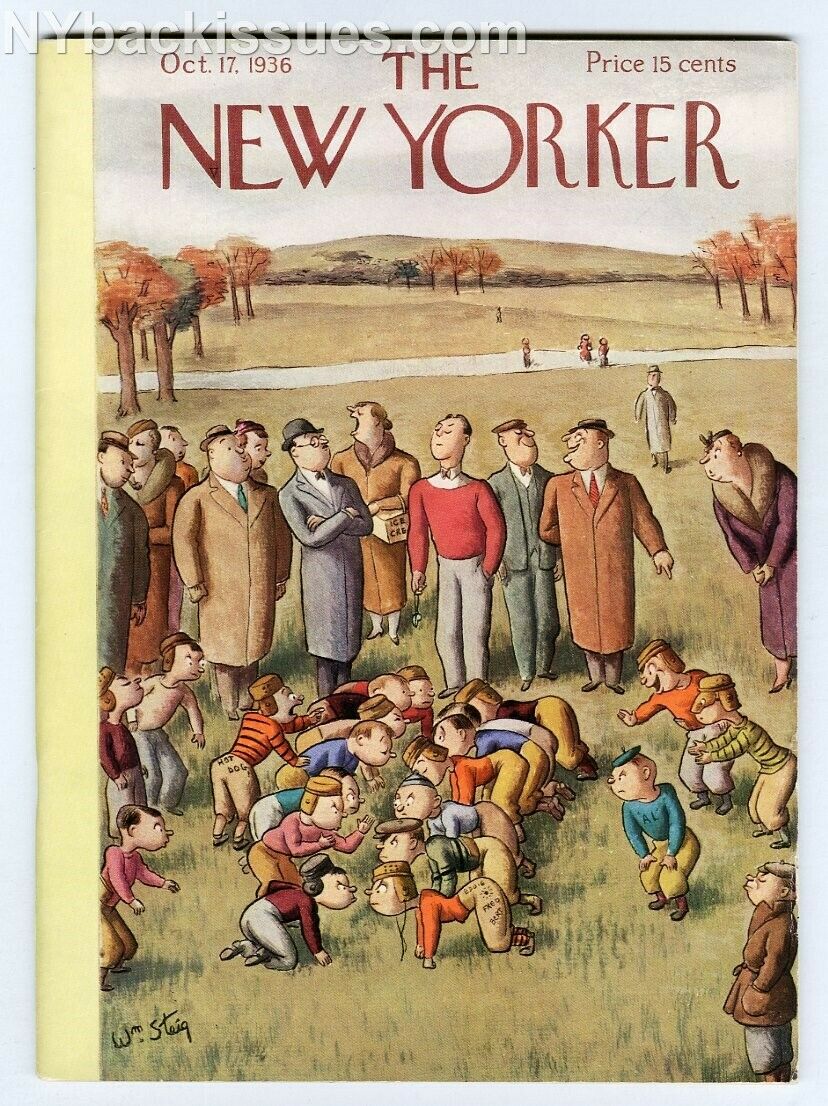 New Yorker magazine October 17 1936 Elizabeth Coatsworth Hannah Lees MINT