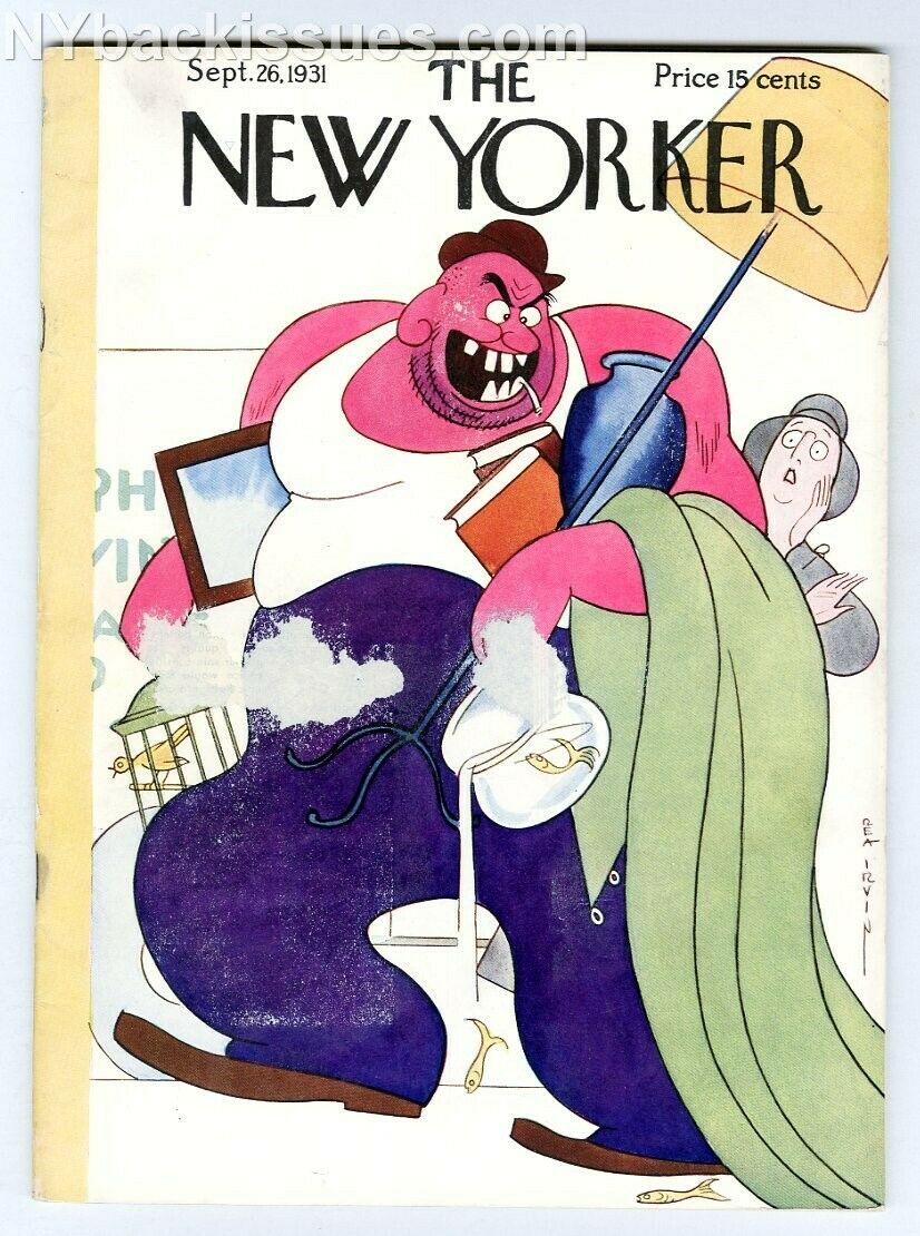 New Yorker magazine September 26 1931 Ring Lardner Arthur Guiterman John O'Hara