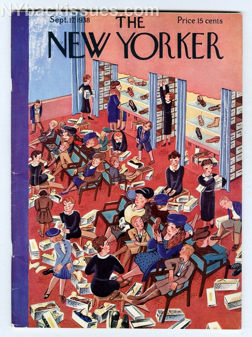 New Yorker magazine September 17 1938 John Collier Jerome Weidman FINE