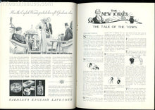 Load image into Gallery viewer, New Yorker magazine April 22 1933 Dawn Powell Mark Van Doren Robert Benchley
