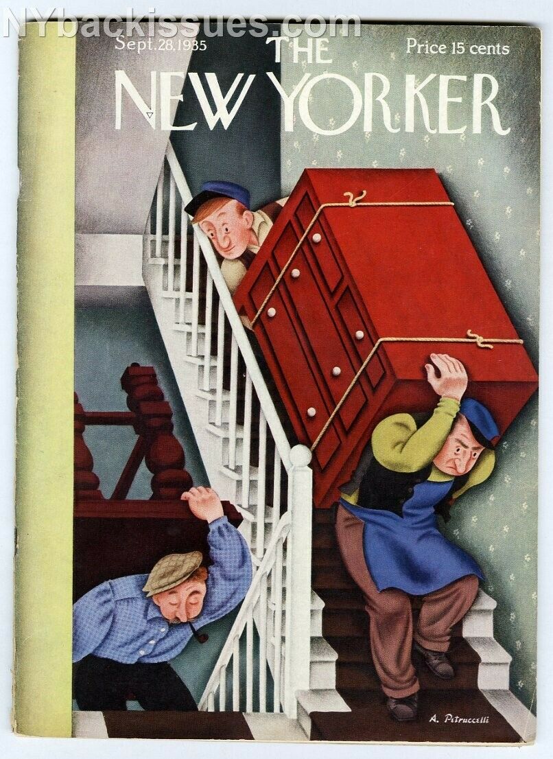 New Yorker magazine September 28 1935 John Thomason Will Cuppy Richard Lockridge