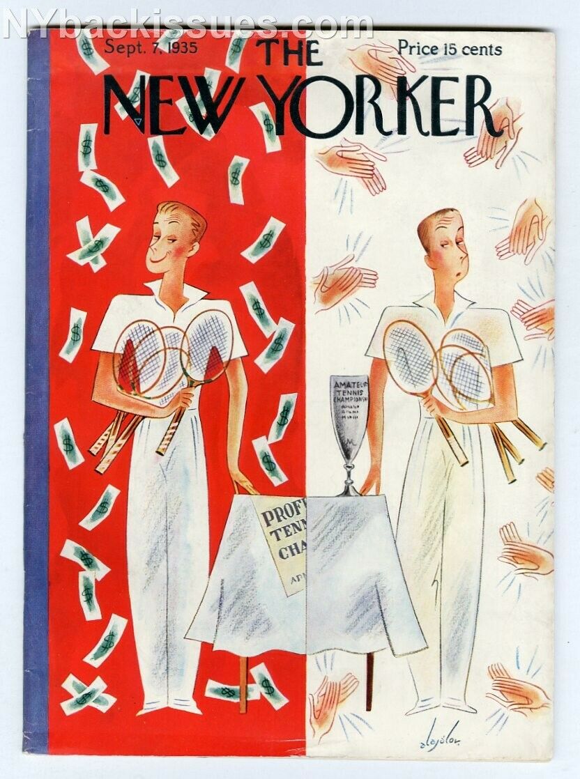 New Yorker magazine September 9 1935 Douglas Welch Clifford Orr FINE