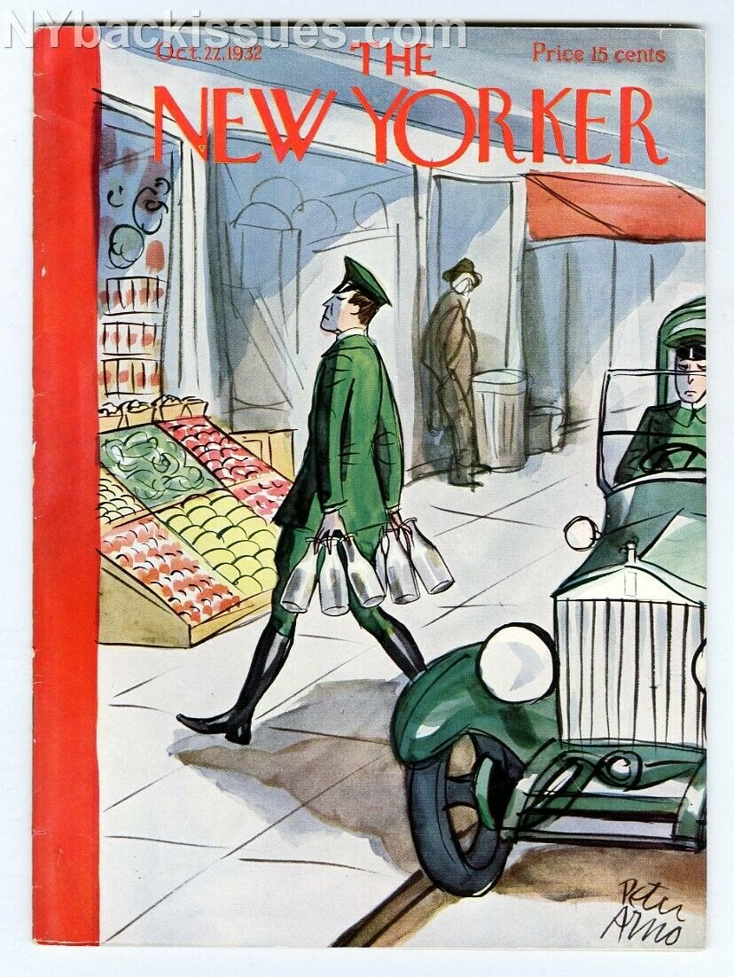 New Yorker magazine October 22 1932 Stephen Vincent Benet James Thurber V FINE