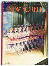 Load image into Gallery viewer, New Yorker magazine January 17 1942 chorus line women Irwin Shaw FINE
