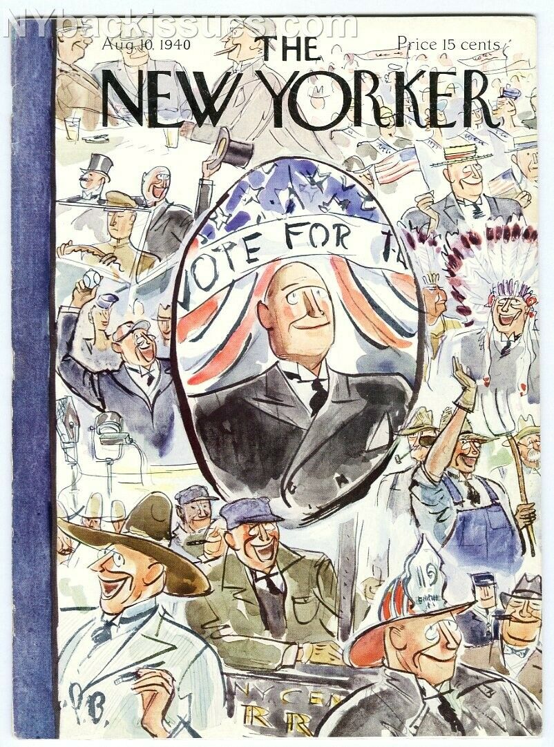 New Yorker magazine August 10 1940 Daniel Fuchs Helen mears FINE