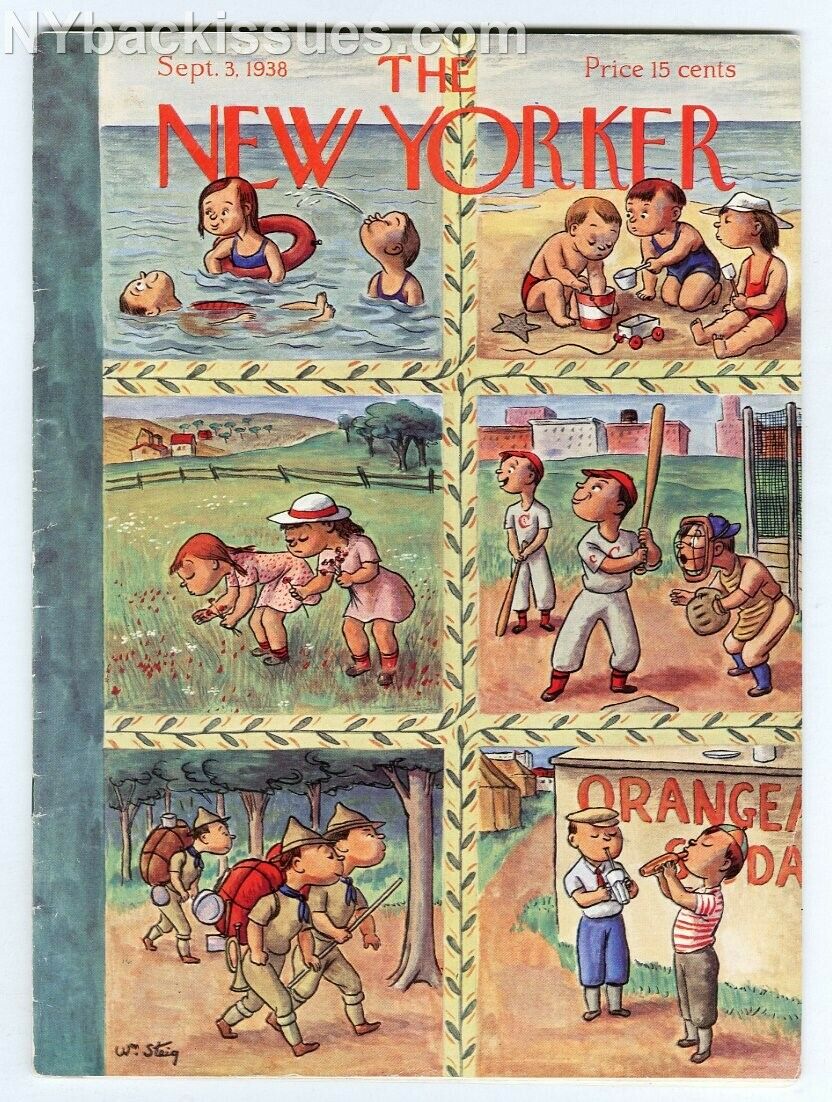 New Yorker magazine September 3 1938 William Maxwell Ben Ames Williams  FINE