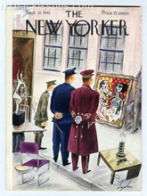 Load image into Gallery viewer, New Yorker magazine September 27 1941 contemplating modern art VERY FINE
