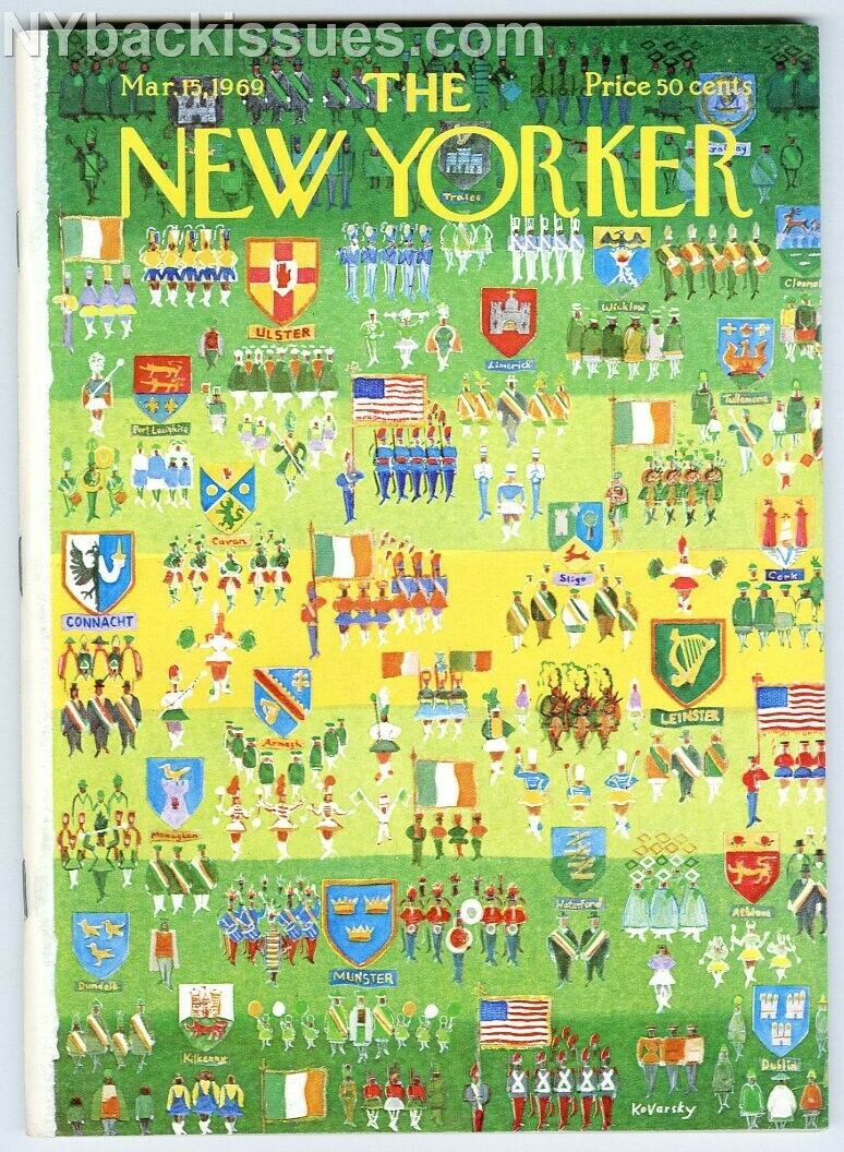 New Yorker magazine March 15 1969 Eudora Welty The Optomist's Daughter 1ST MINT