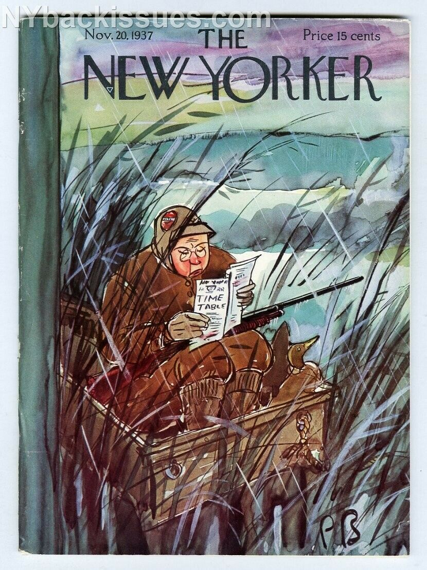 New Yorker magazine November 20 1937 Robert Benchley Winifred Willis